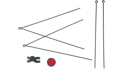 Tern Schutzblech-Set  M14 schwarz Produktbild 1