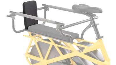 Tern Clubhouse Backrest  L schwarz Produktbild 1