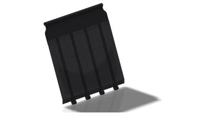 Chike Kabine  L schwarz, grau Produktbild 1