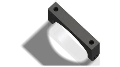 Chike Befestigungsplatte  L schwarz Produktbild 1