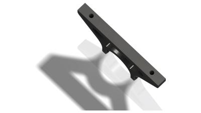 Chike Befestigungsplatte  L schwarz Produktbild 1