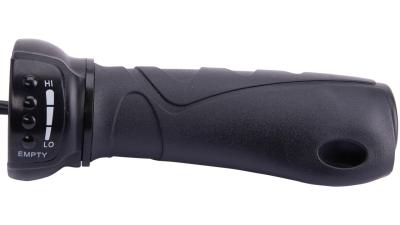 HLS Gasdrehgriff  XL schwarz, grau Produktbild 1