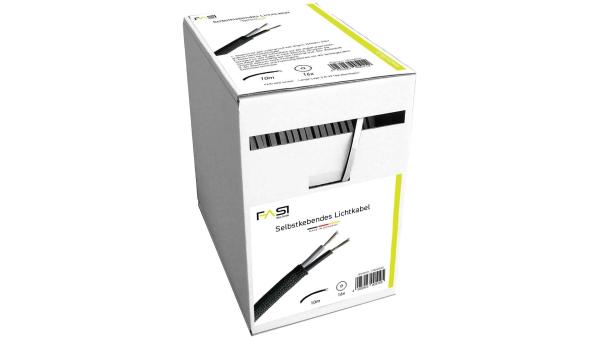 Fasi Lichtkabel   schwarz