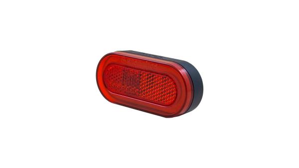 Spanninga Halo XDvS   rot, schwarz