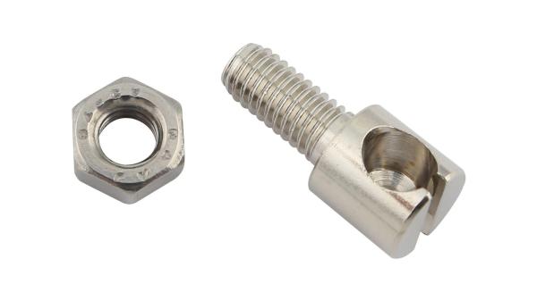 Bofix Kabelhalterschraube   silber