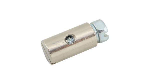 Bofix Schraubnippel   silber