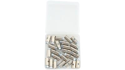 Bofix Schraubnippel   silber Produktbild 1