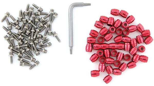 Avid Leitungsbefestigungs-Kit  L rot, silber