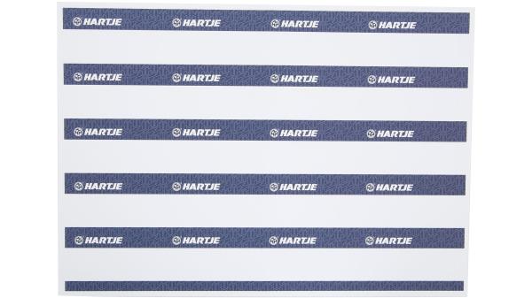  Regaletiketten  XXL blau, wei&szlig;