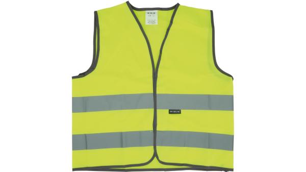 Wowow Mesh Gilet Kinder L gelb, silber