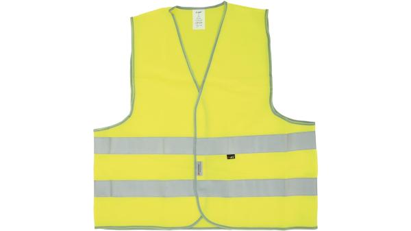 4-Act Weste Unisex XL gelb, silber