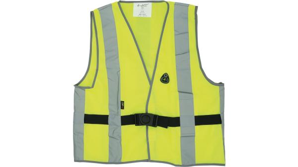 4-Act Weste Unisex L gelb, silber