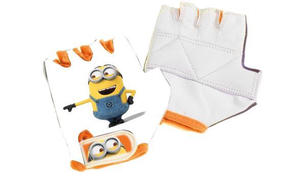 Bike Fashion Minions Kinder XXS wei&szlig;, orange, bunt