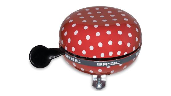 Basil Big Bell Polkadot  XXL rot, wei&szlig;
