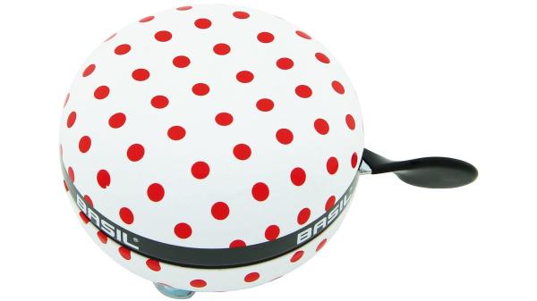 Basil Big Bell Polkadot  XXL wei&szlig;, rot