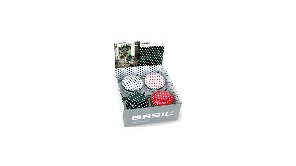 Basil Big Bell Polkadot  XXL schwarz, rot, wei&szlig;