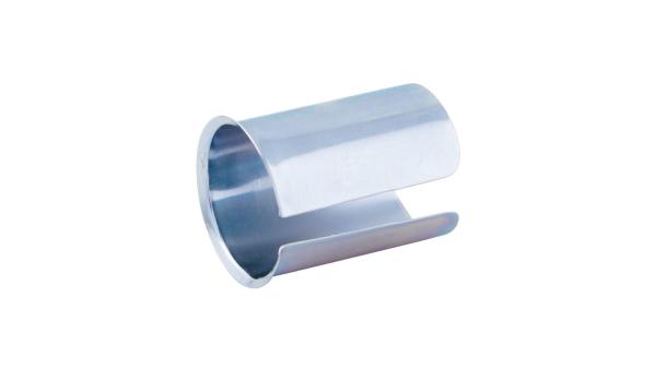 Fix-Nippel Distanzh&uuml;lse  1 1/8" silber
