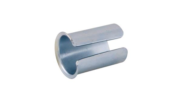 Fix-Nippel Distanzh&uuml;lse  1 1/8" silber