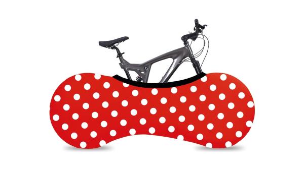 Velosock Fahrradschutzh&uuml;lle  XXL rot, wei&szlig;