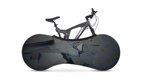 Velosock Fahrradschutzh&uuml;lle  XXL schwarz, blau