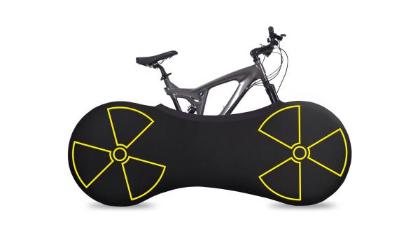 Velosock Fahrradschutzh&uuml;lle  XXL schwarz, gelb