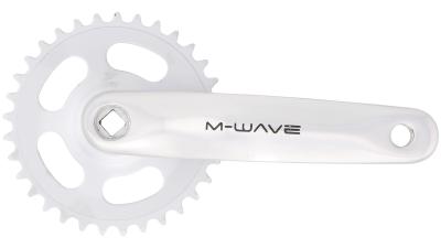 M-Wave Kettenradgarnitur  XL silber Produktbild 1