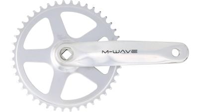M-Wave Kettenradgarnitur  XL silber Produktbild 1