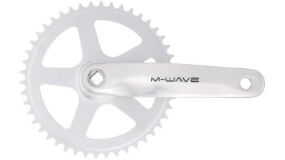 M-Wave Kettenradgarnitur  XL silber Produktbild 1