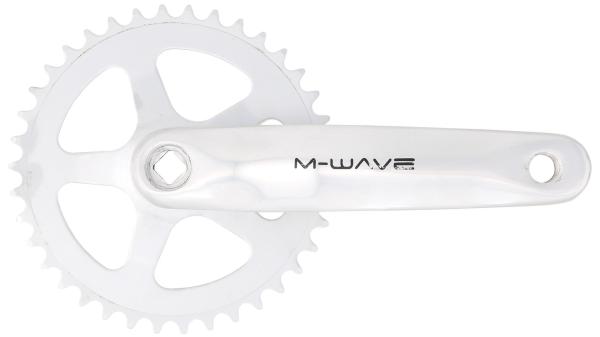 M-Wave Kettenradgarnitur  L silber