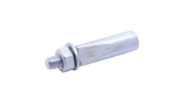 Fix-Nippel Kurbelkeil  L silber