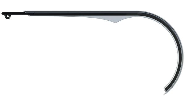 Herrmans Slim  L schwarz, transparent