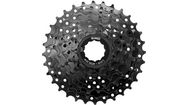 KMC React  1 1/8"-1,5" tapered schwarz
