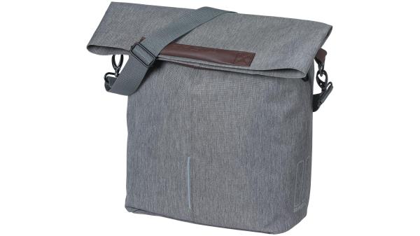 Basil City Fahrradshopper MIK Hooks  L grau