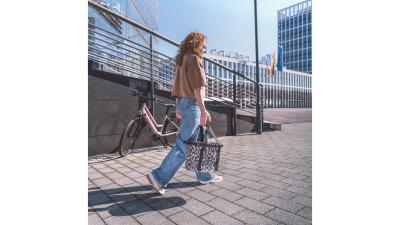 reisenthel Bikebasket  XXL grau, schwarz Produktbild 1