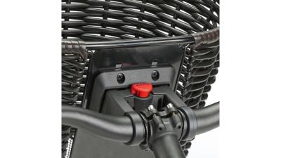 KLICKfix Structura Oval  XXL schwarz, braun Produktbild 2