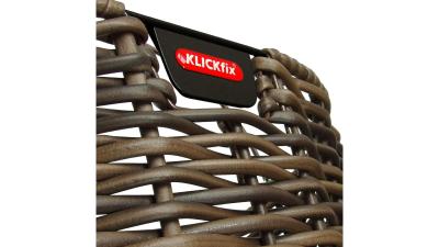 KLICKfix Structura Oval  XXL braun Produktbild 2
