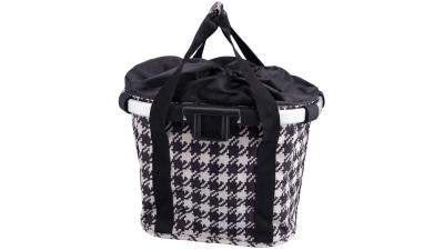 Rixen & Kaul Bikebasket  XL schwarz, wei&szlig; Produktbild 1