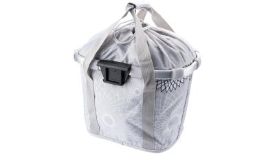 Rixen & Kaul Bikebasket  XL grau, wei&szlig; Produktbild 1