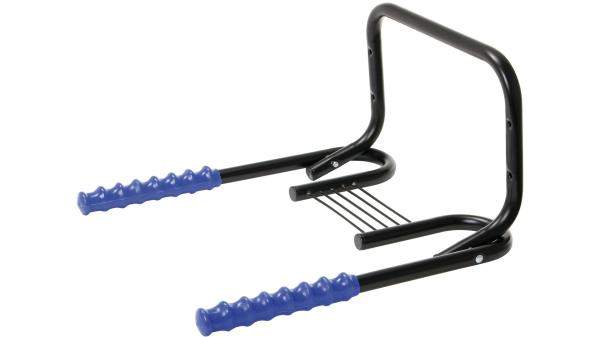 Messingschlager Fahrradwandhalter  L schwarz, blau