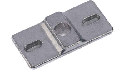 Pletscher St&auml;nderplatte  L silber Produktbild 1
