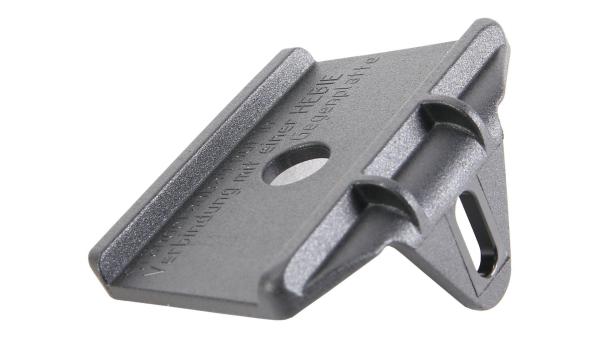 Hebie Adapterplatte  L schwarz