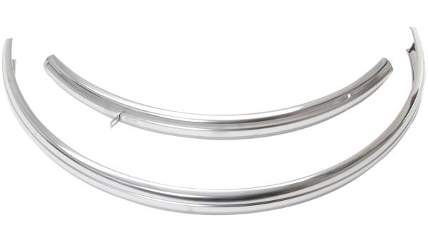 B&uuml;chel Schutzblech-Set  XXL silber