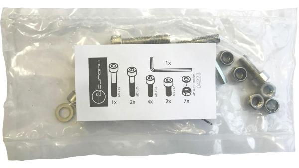 Curana Schrauben-Set  L silber