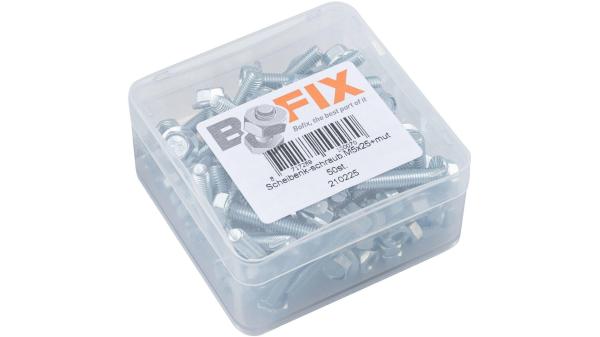 Bofix Sechskantschraube  M5 silber