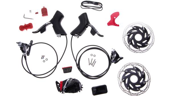 SRAM Red eTap AXS 1x  1 1/8"-1,5" tapered schwarz