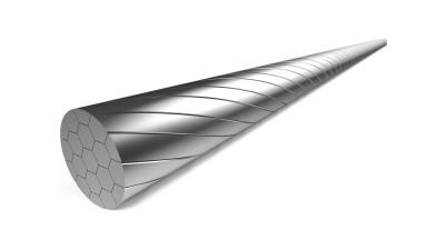 Innenz&uuml;ge 19 strands slick  17 mm silber Produktbild 2