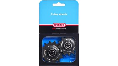Schaltwerke, Ersatz Schaltrollen-Set  17 mm schwarz Produktbild 1