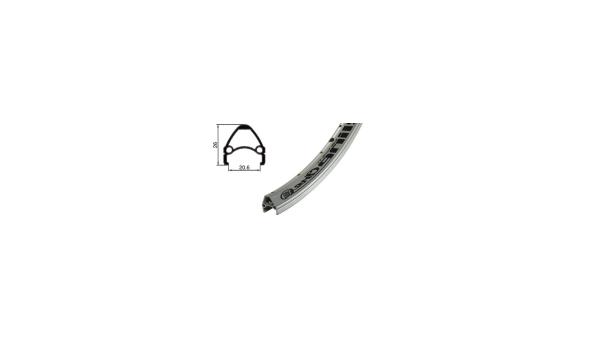 Rodi Airline 1  17 mm silber
