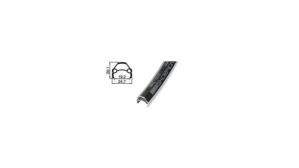 Rodi cycling Skorpion  17 mm schwarz