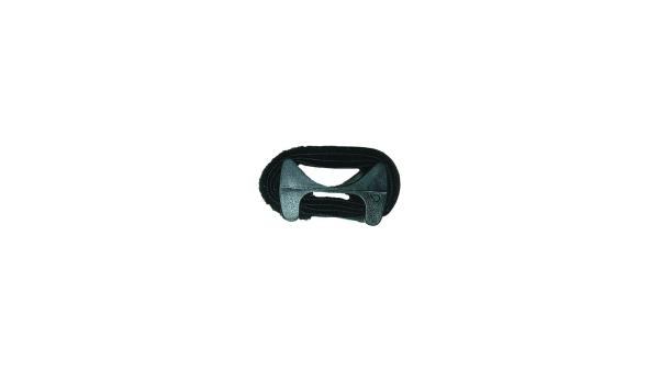 Security Plus HL 032  17 mm schwarz, transparent